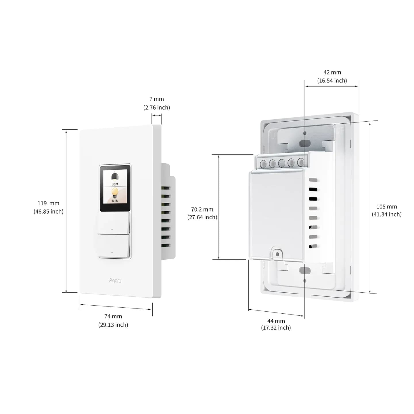 Aqara Presence Touchscreen Switch S100 US — Hình 8
