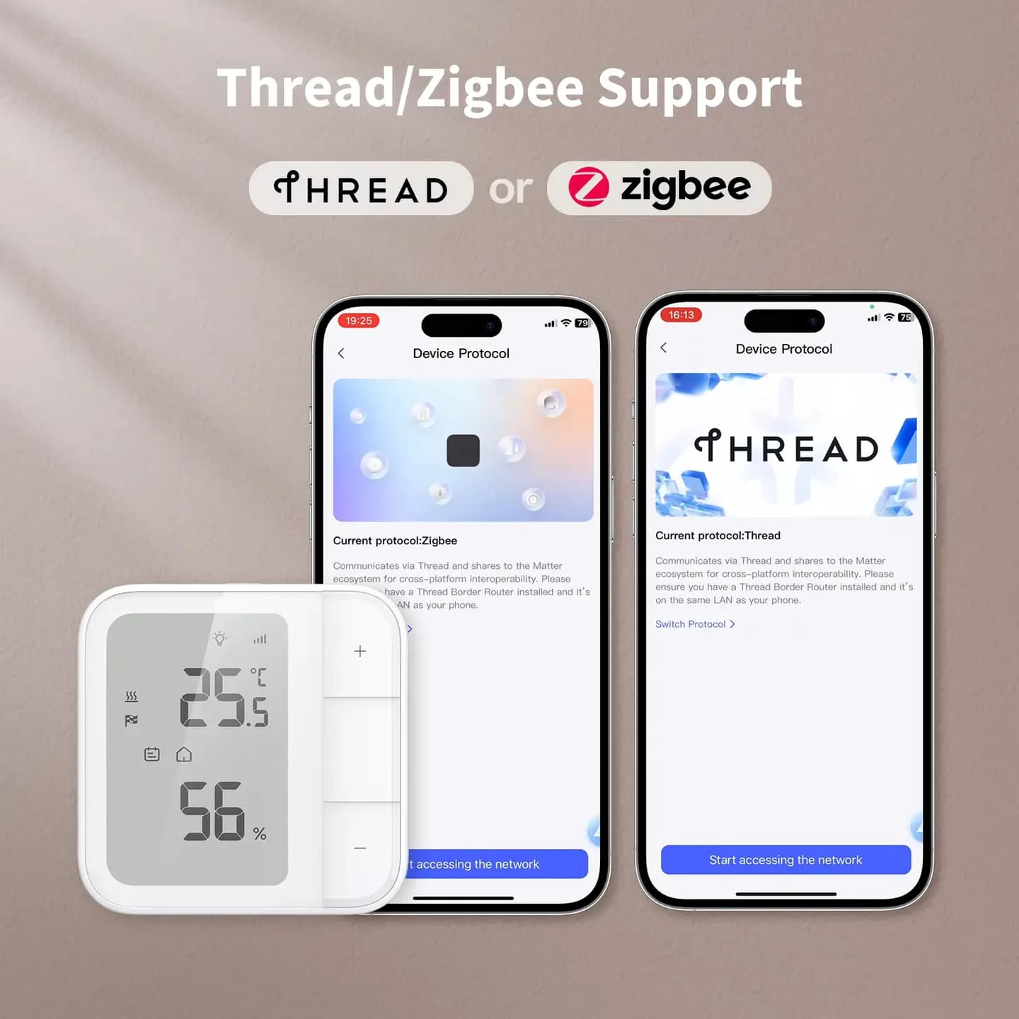Aqara Floor Heating Thermostat W500 — Hình 2